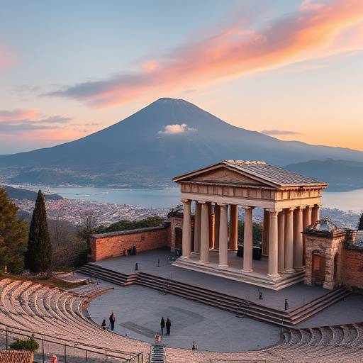 Il Teatro Greco di Taormina con l'Etna sullo sfondo