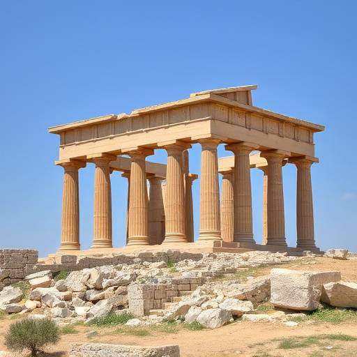 Il Tempio della Concordia nella Valle dei Templi ad Agrigento